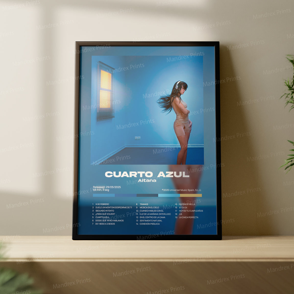 Cuarto Azul – Póster Digital Aitana