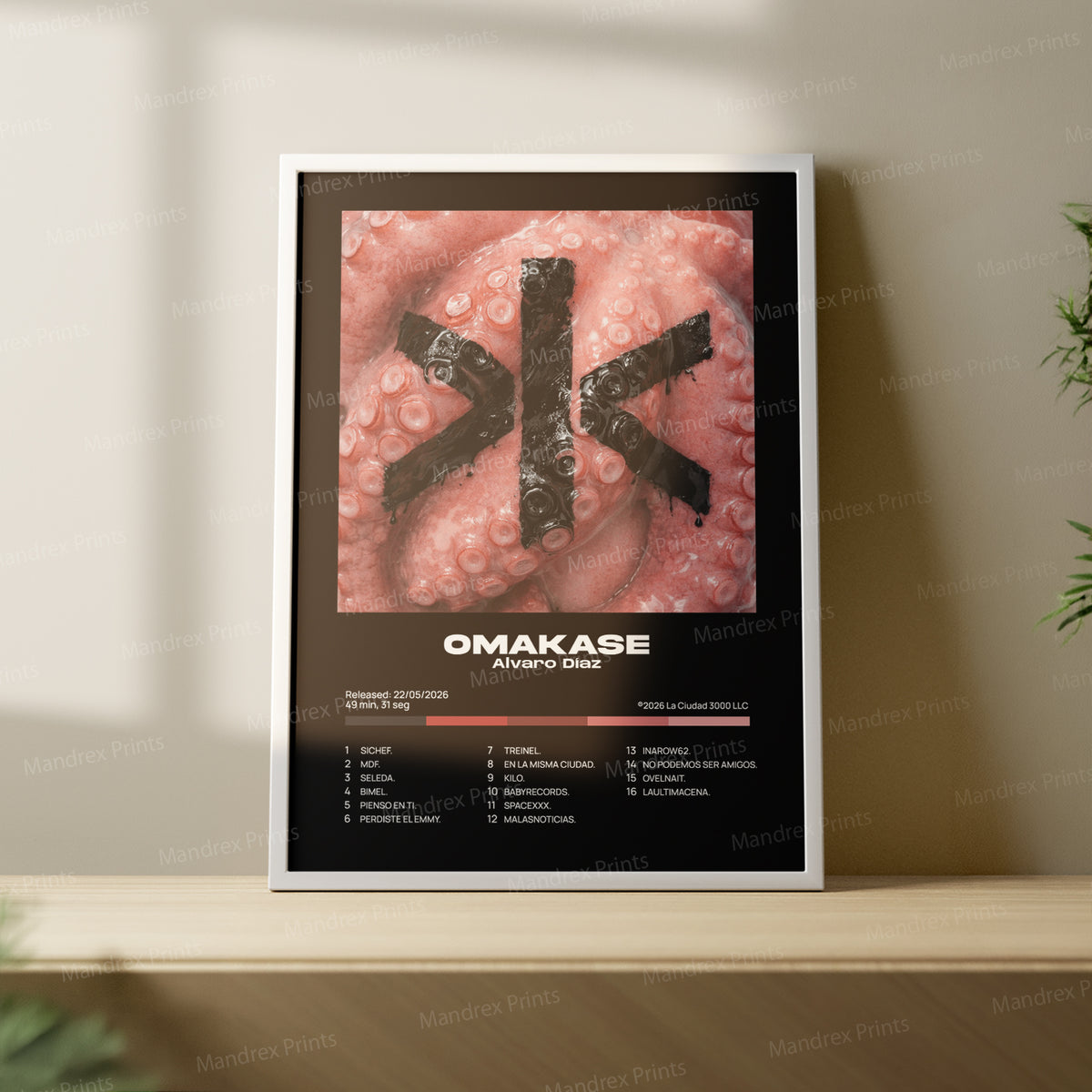 Omakase – Póster Digital Alvaro Diaz