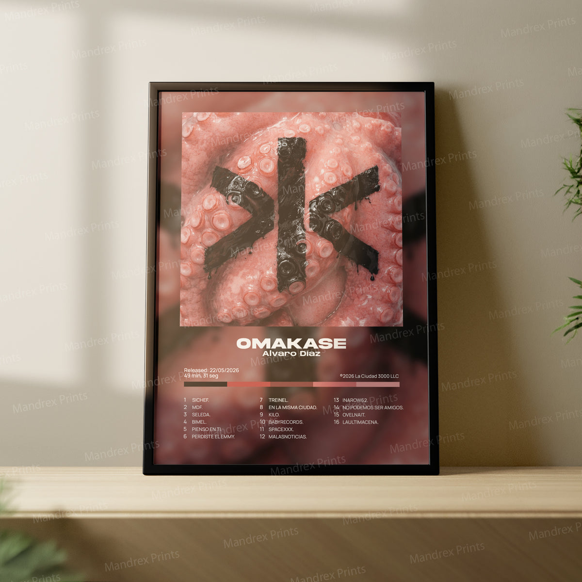 Omakase – Póster Digital Alvaro Diaz