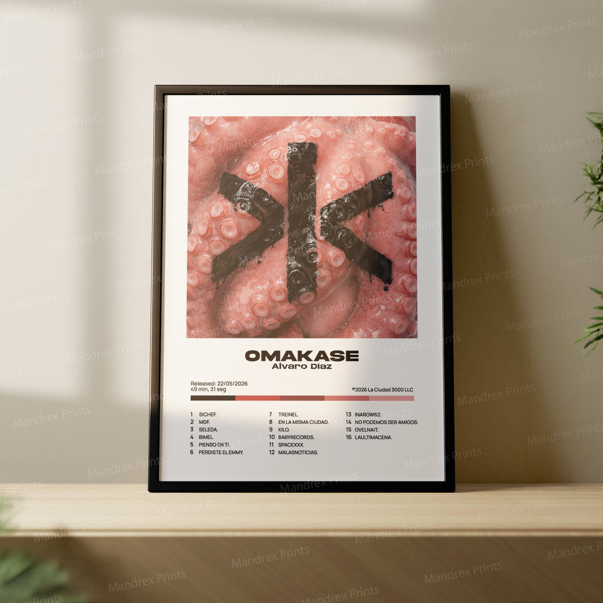Omakase – Póster Digital Alvaro Diaz