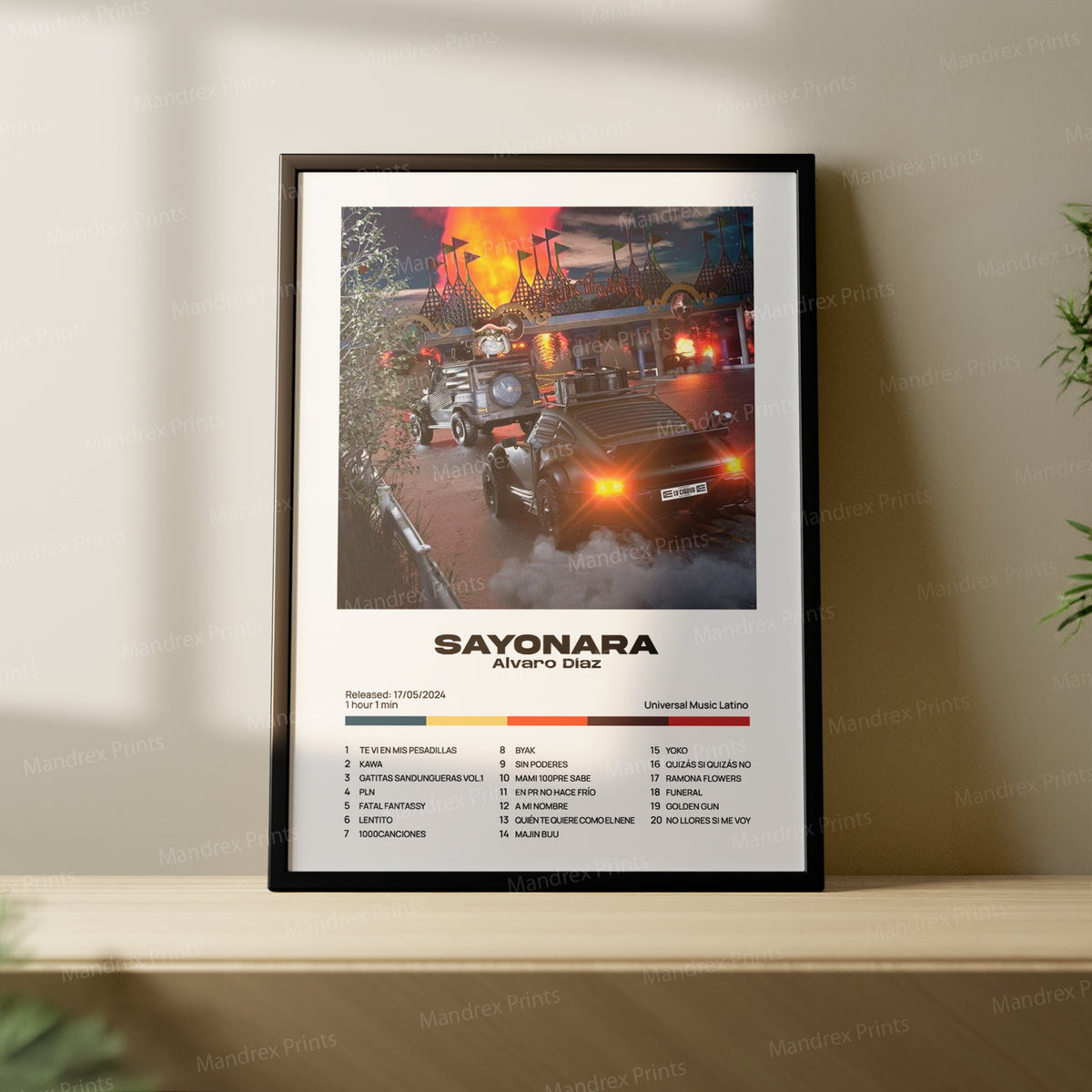 Sayonara – Póster Digital Alvaro Diaz