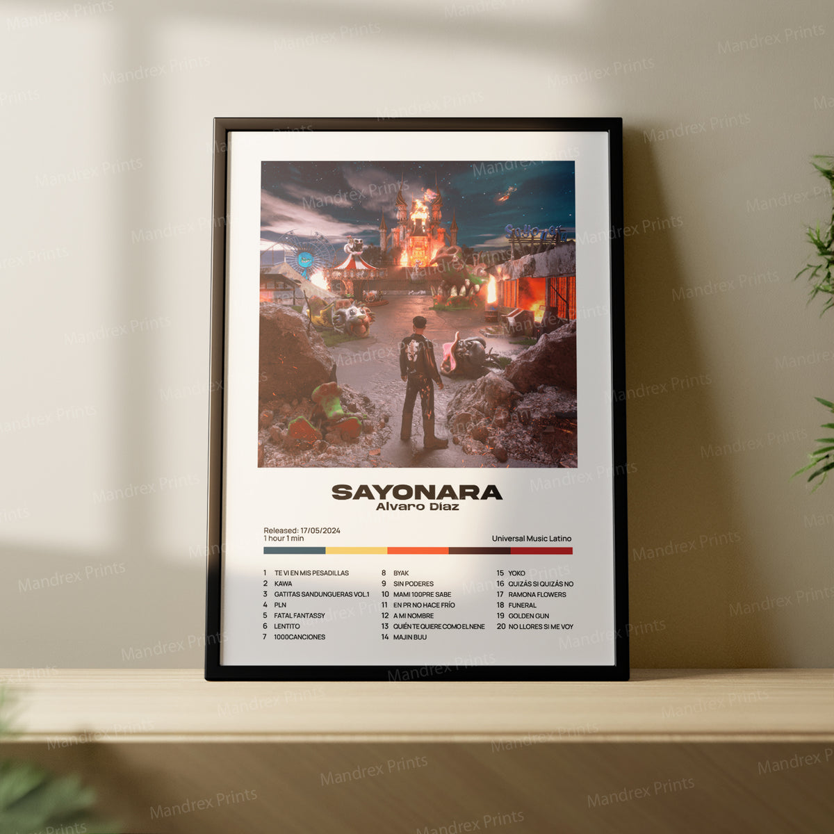 Sayonara – Póster Digital Alvaro Diaz