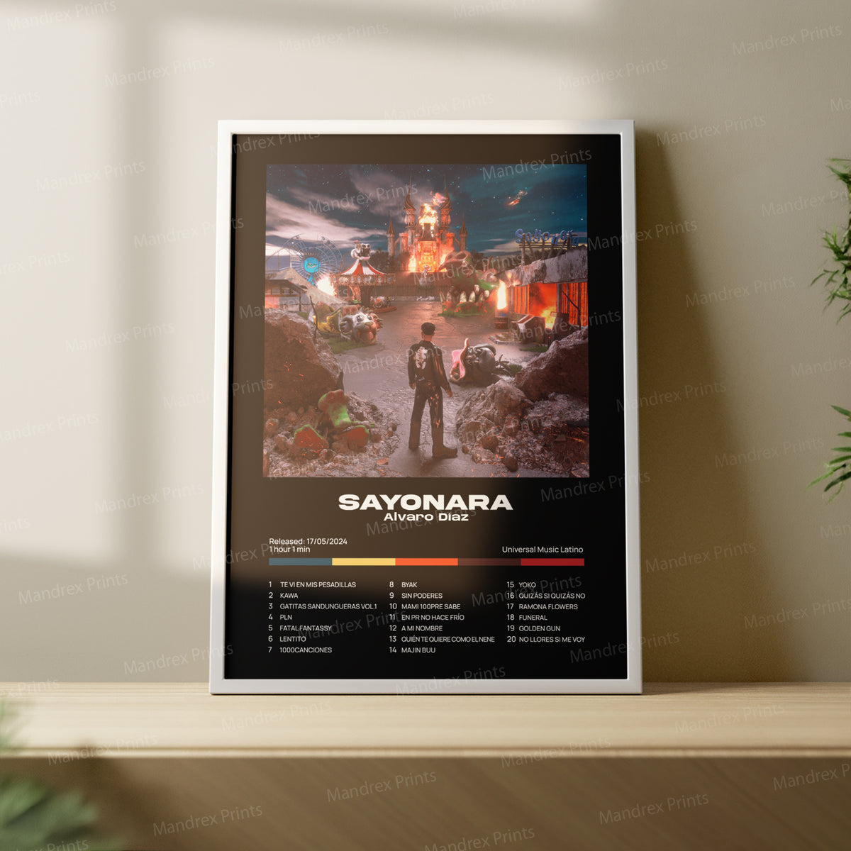 Sayonara – Póster Digital Alvaro Diaz