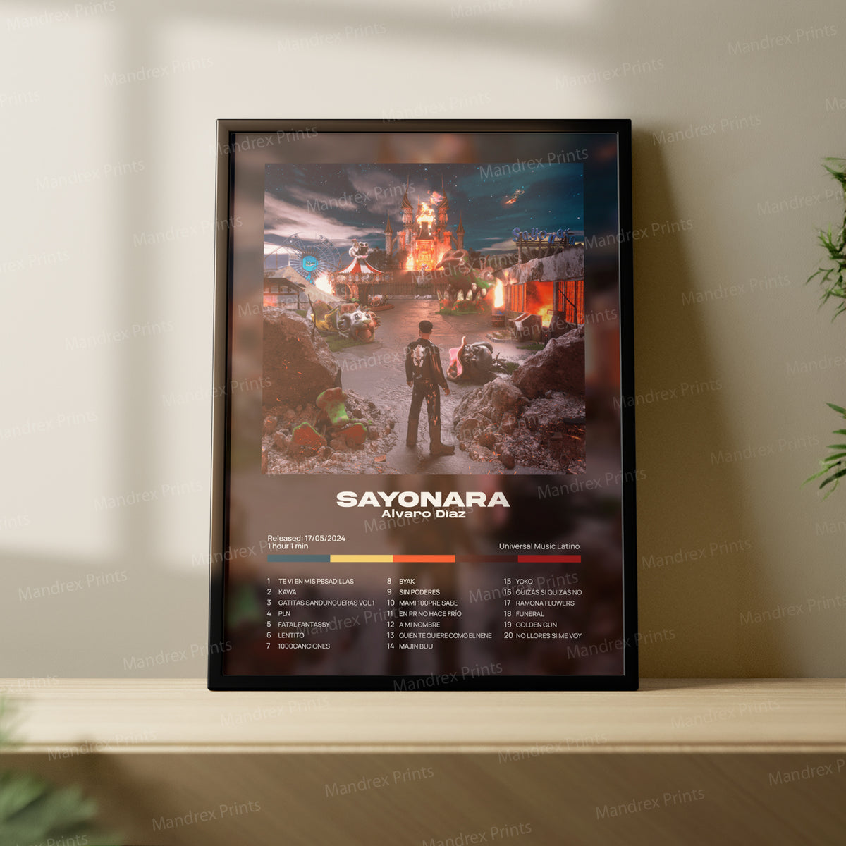 Sayonara – Póster Digital Alvaro Diaz