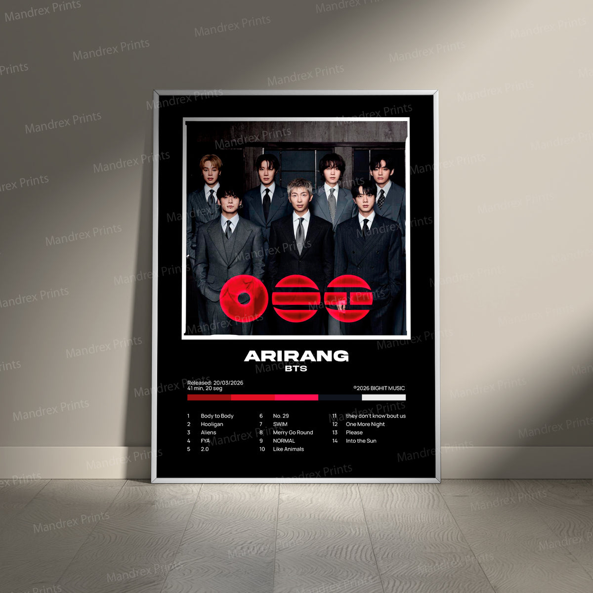 Arirang – Póster Digital BTS