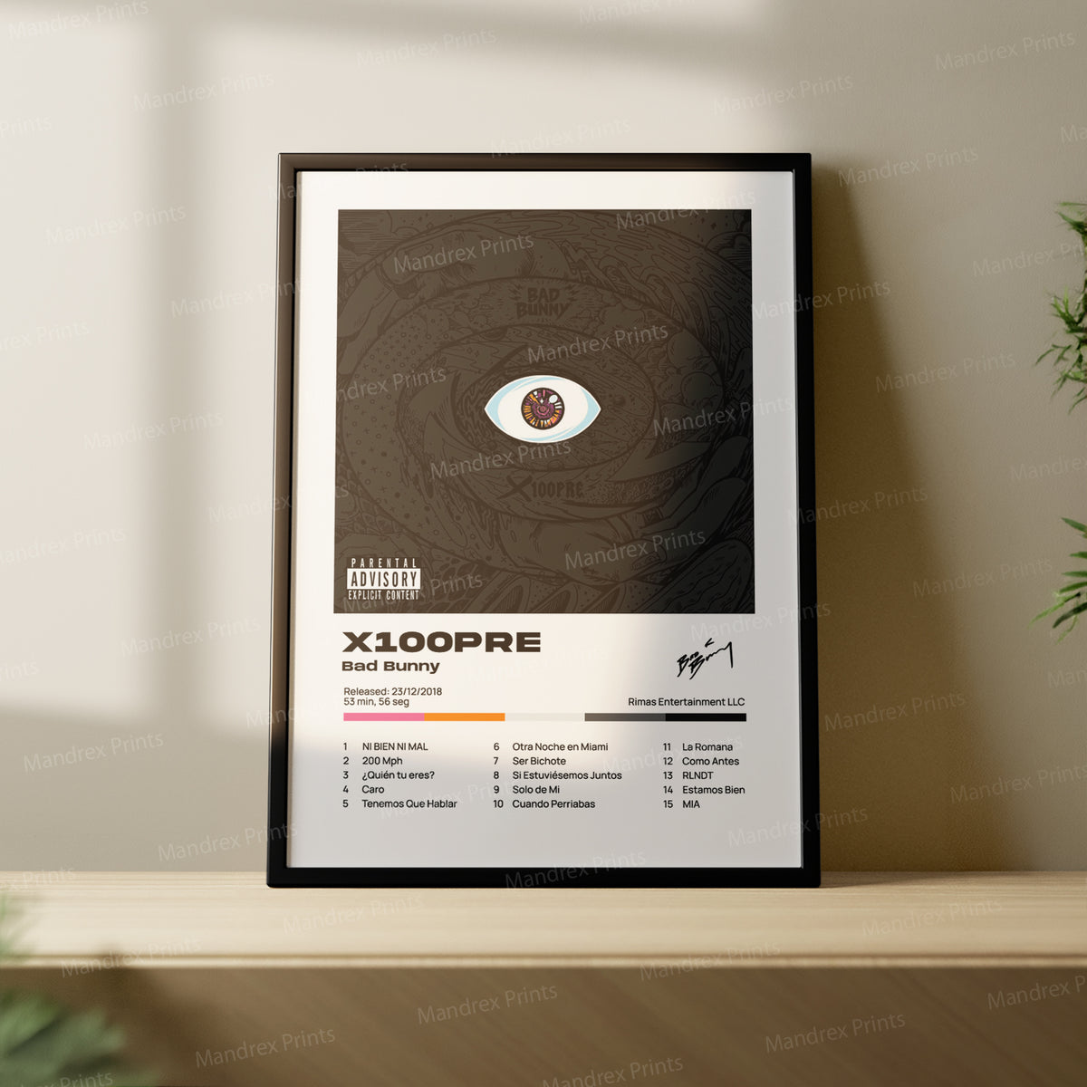 X100PRE – Póster Digital Bad Bunny