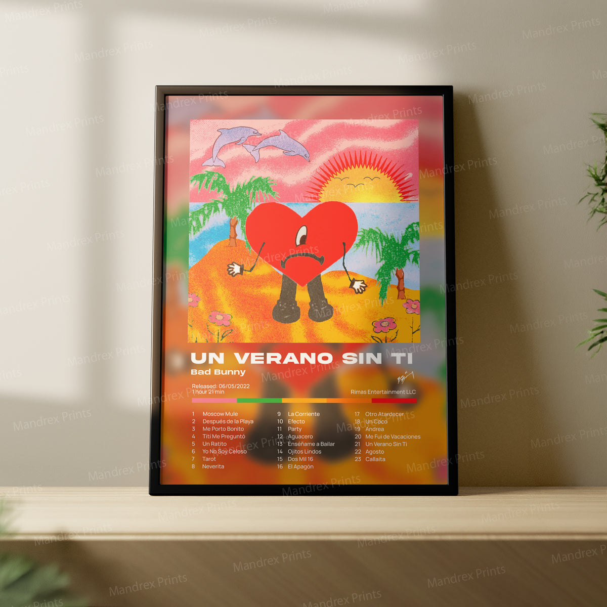 Un Verano Sin Ti – Póster Digital Bad Bunny