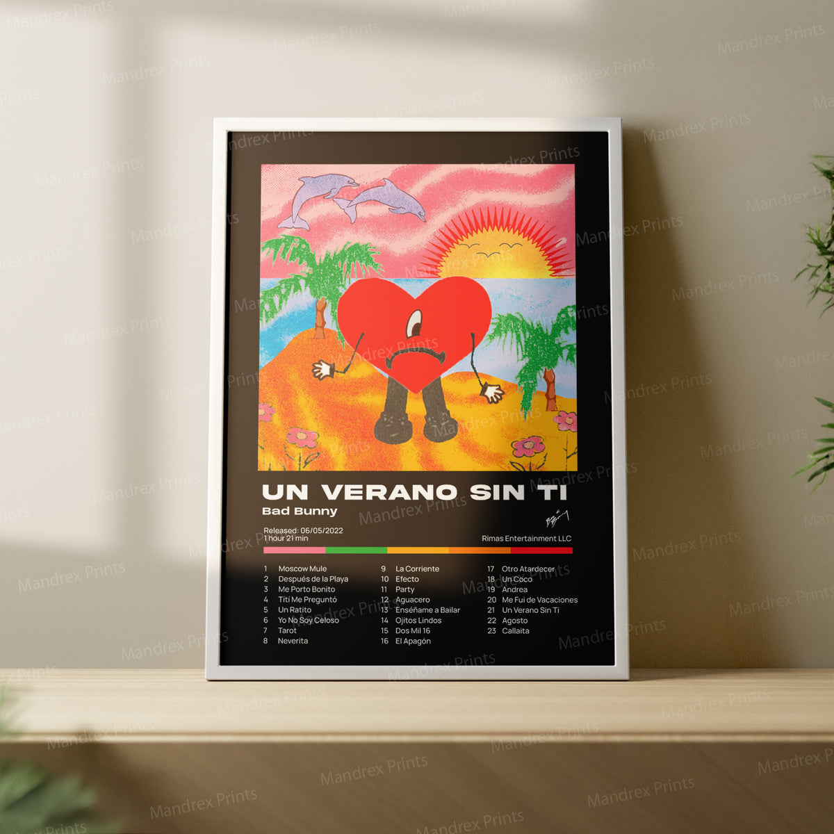 Un Verano Sin Ti – Póster Digital Bad Bunny
