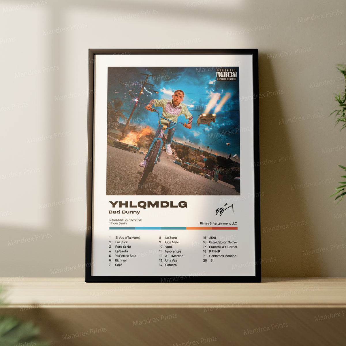 Yo Hago Lo Que Me Da La Gana – Póster Digital Bad Bunny