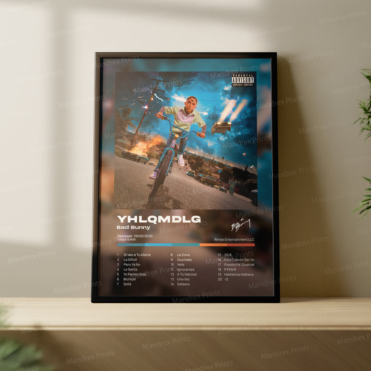 Yo Hago Lo Que Me Da La Gana – Póster Digital Bad Bunny