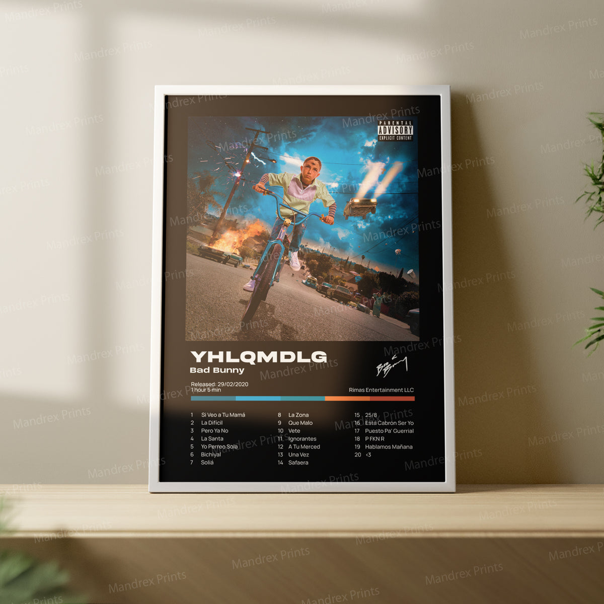 Yo Hago Lo Que Me Da La Gana – Póster Digital Bad Bunny