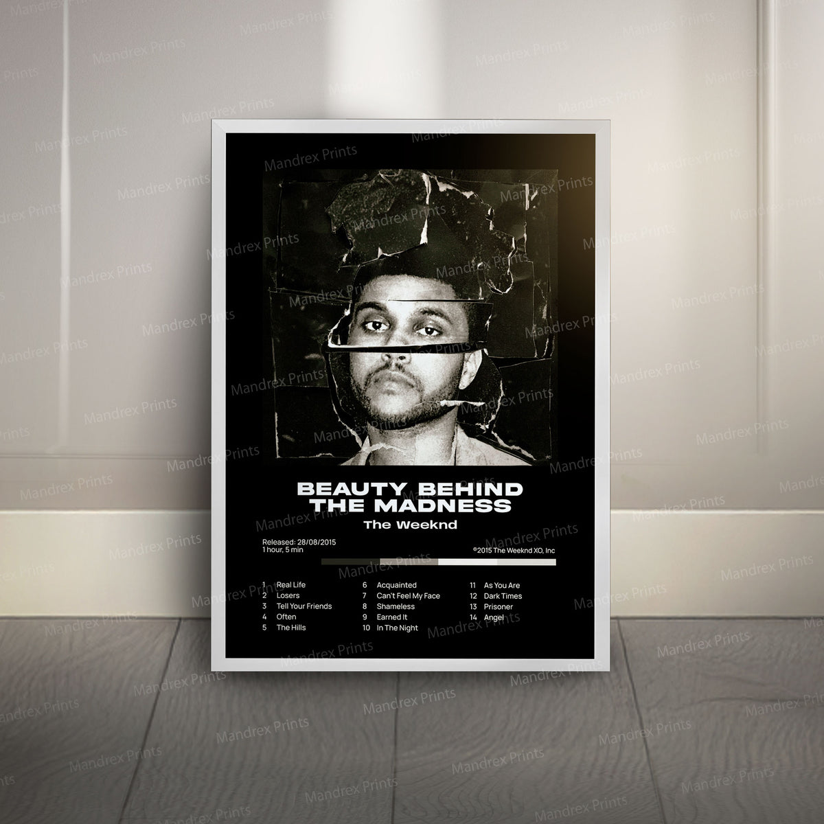 Beauty Behind The Madness – Póster Digital The Weeknd