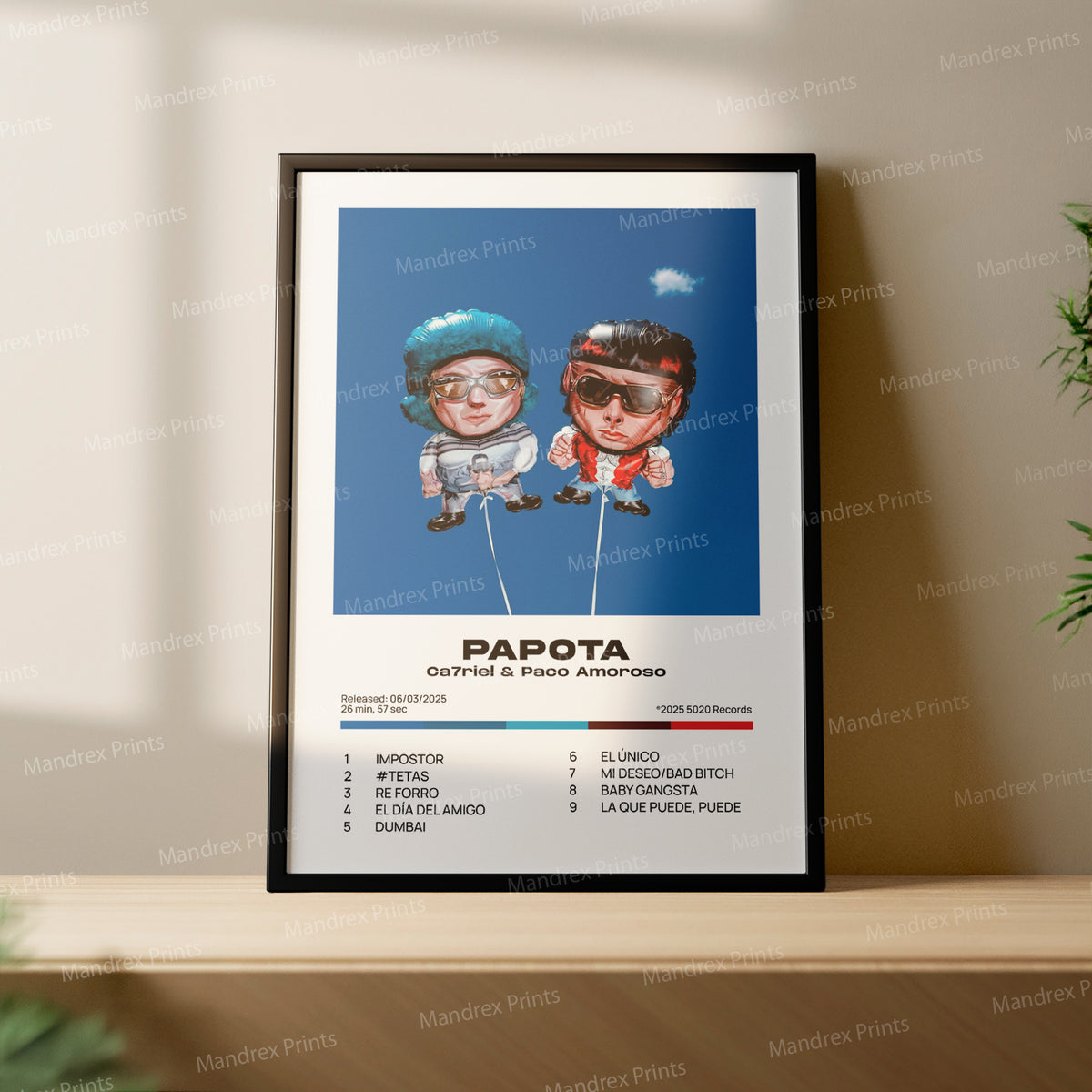 PAPOTA – Póster Digital Catriel y Paco Amoroso