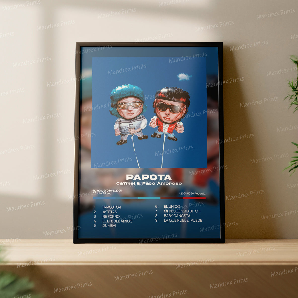 PAPOTA – Póster Digital Catriel y Paco Amoroso