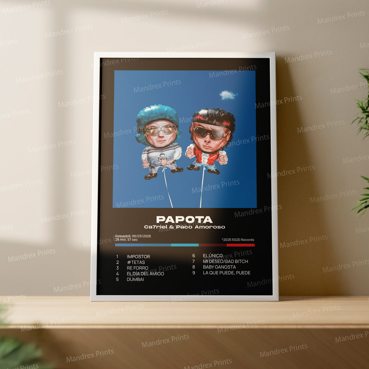 PAPOTA – Póster Digital Catriel y Paco Amoroso