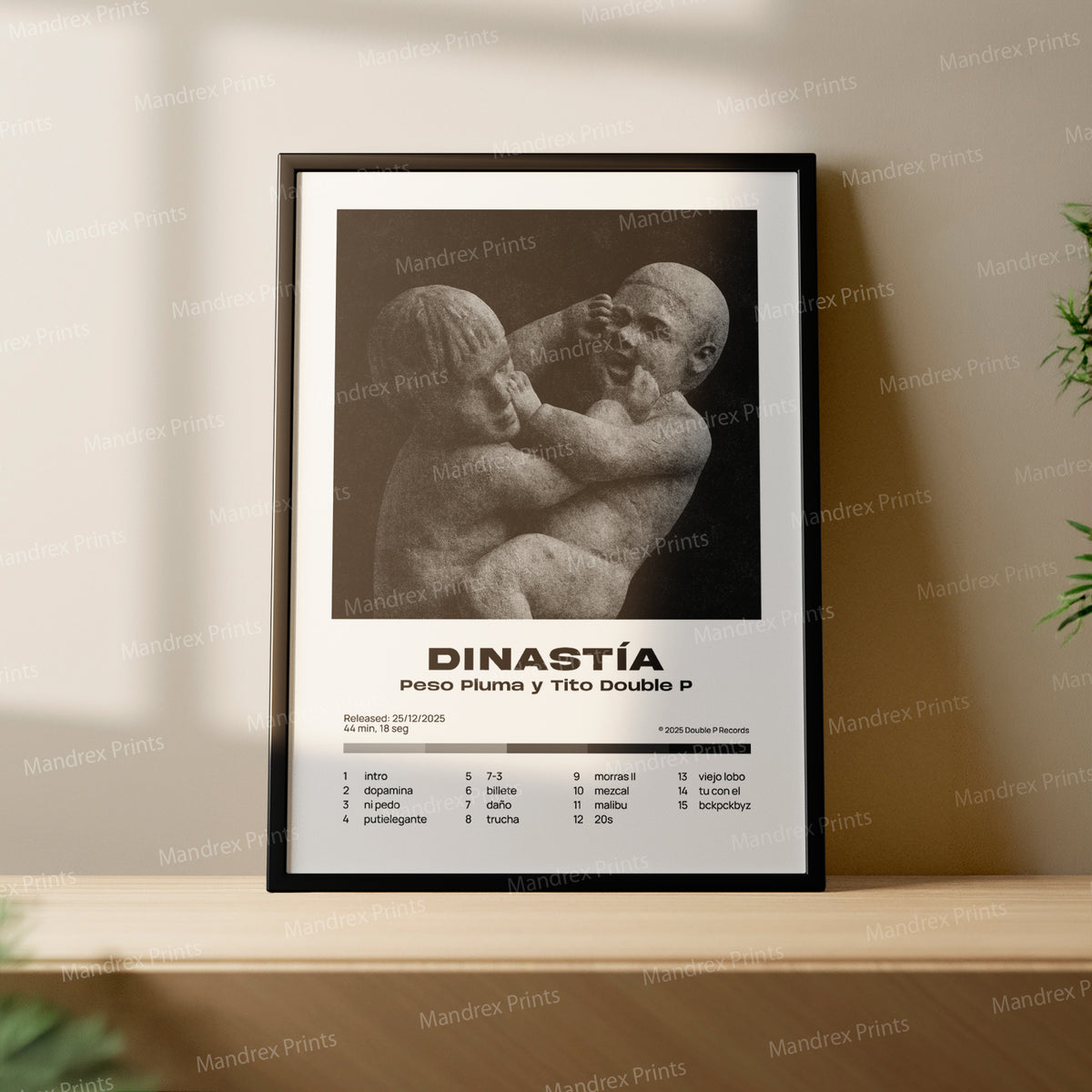 Dinastia – Póster Digital Peso Pluma x Tito Double P