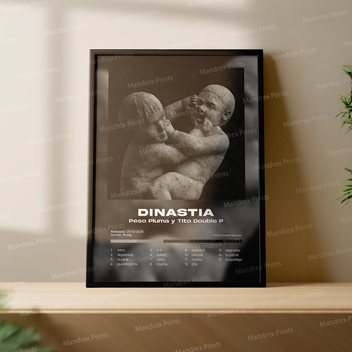 Dinastia – Póster Digital Peso Pluma x Tito Double P