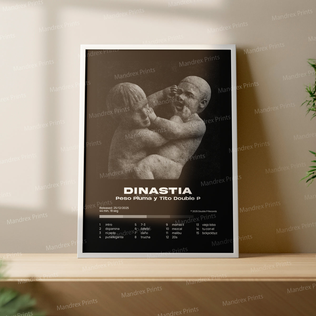 Dinastia – Póster Digital Peso Pluma x Tito Double P