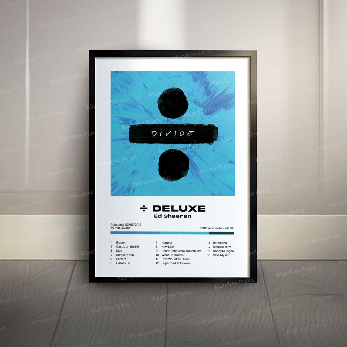 Divide (÷) – Póster Digital Ed Sheeran