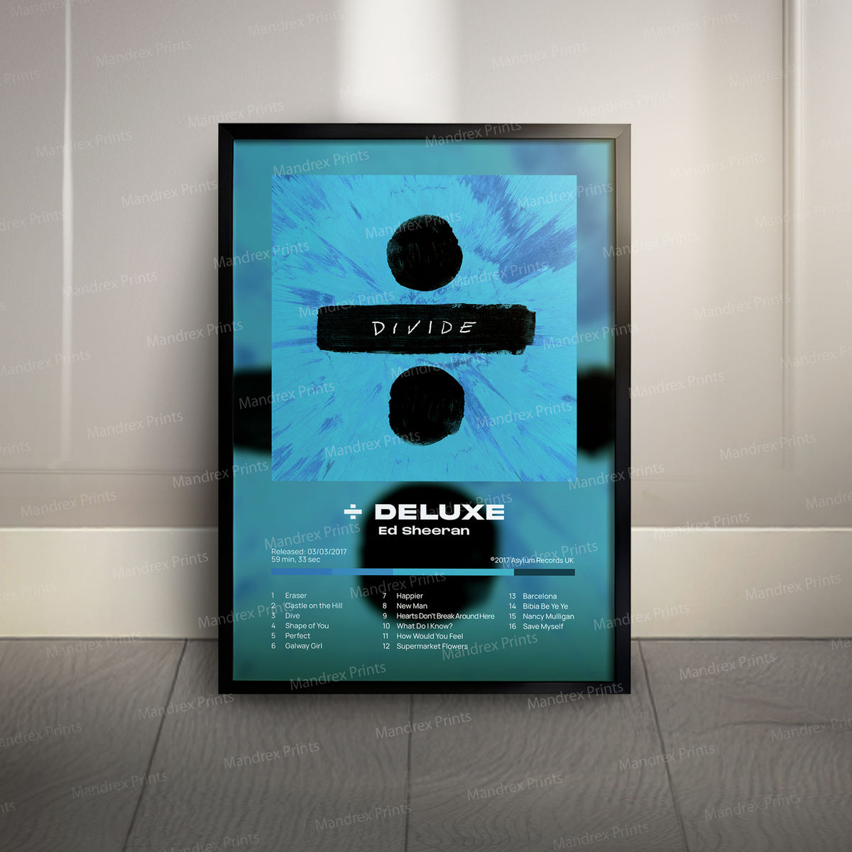 Divide (÷) – Póster Digital Ed Sheeran