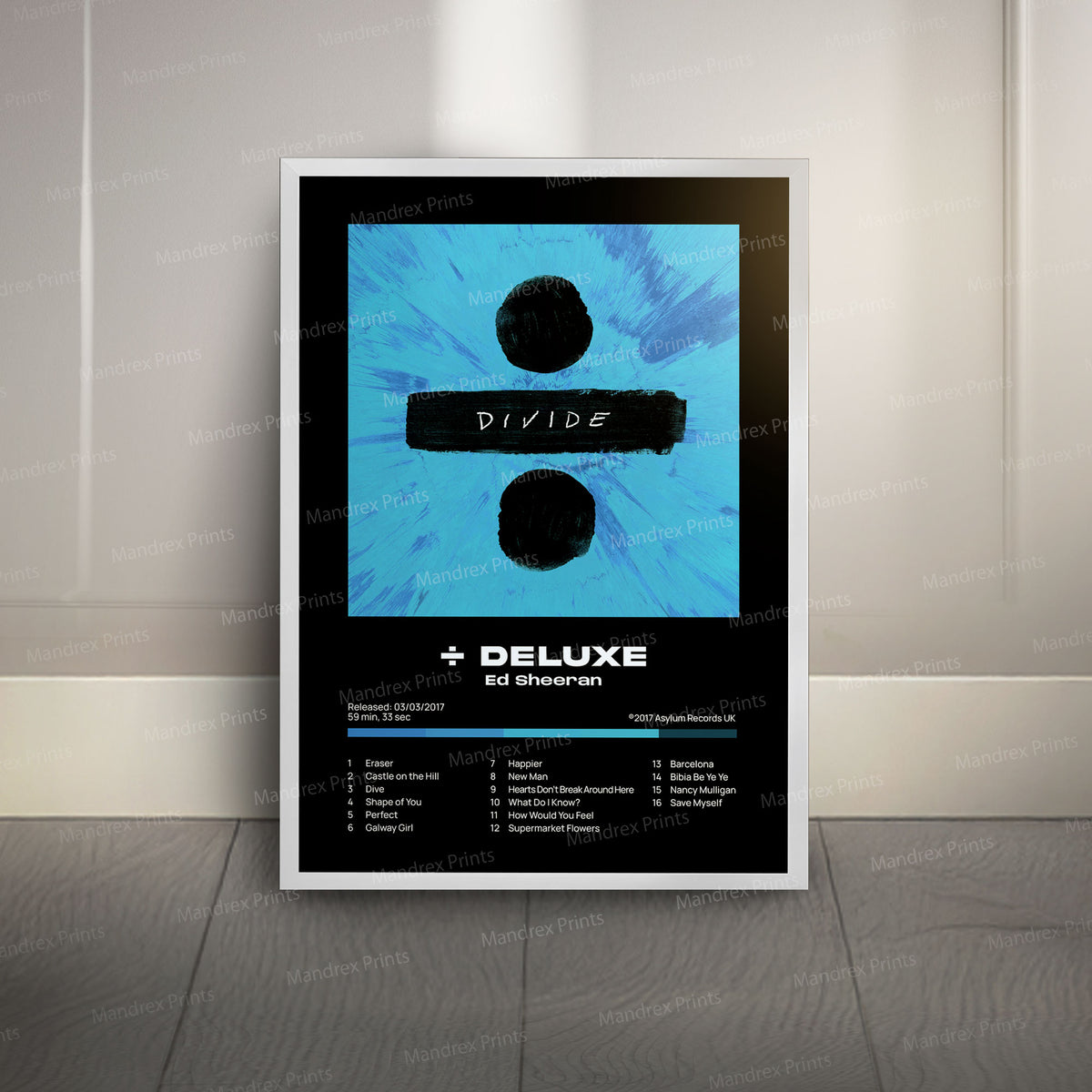 Divide (÷) – Póster Digital Ed Sheeran