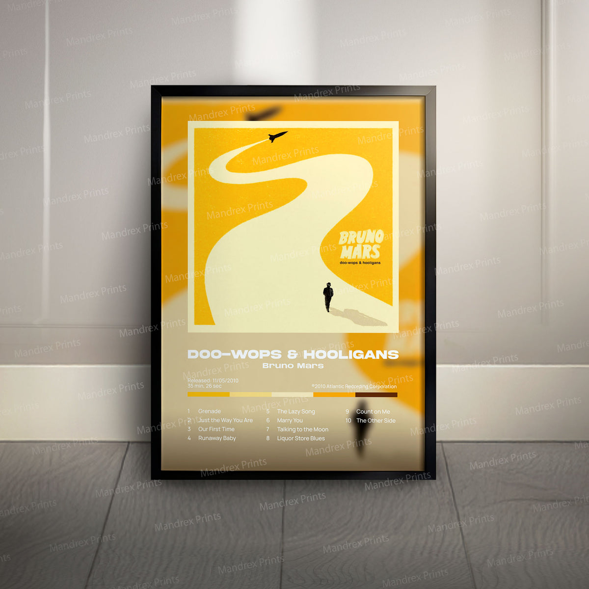 Doo-Wops & Hooligans – Póster Digital Bruno Mars