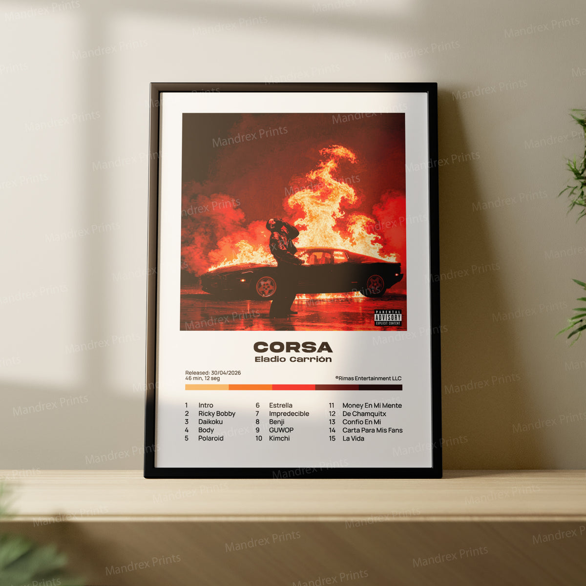 Corsa – Póster Digital Eladio Carrion