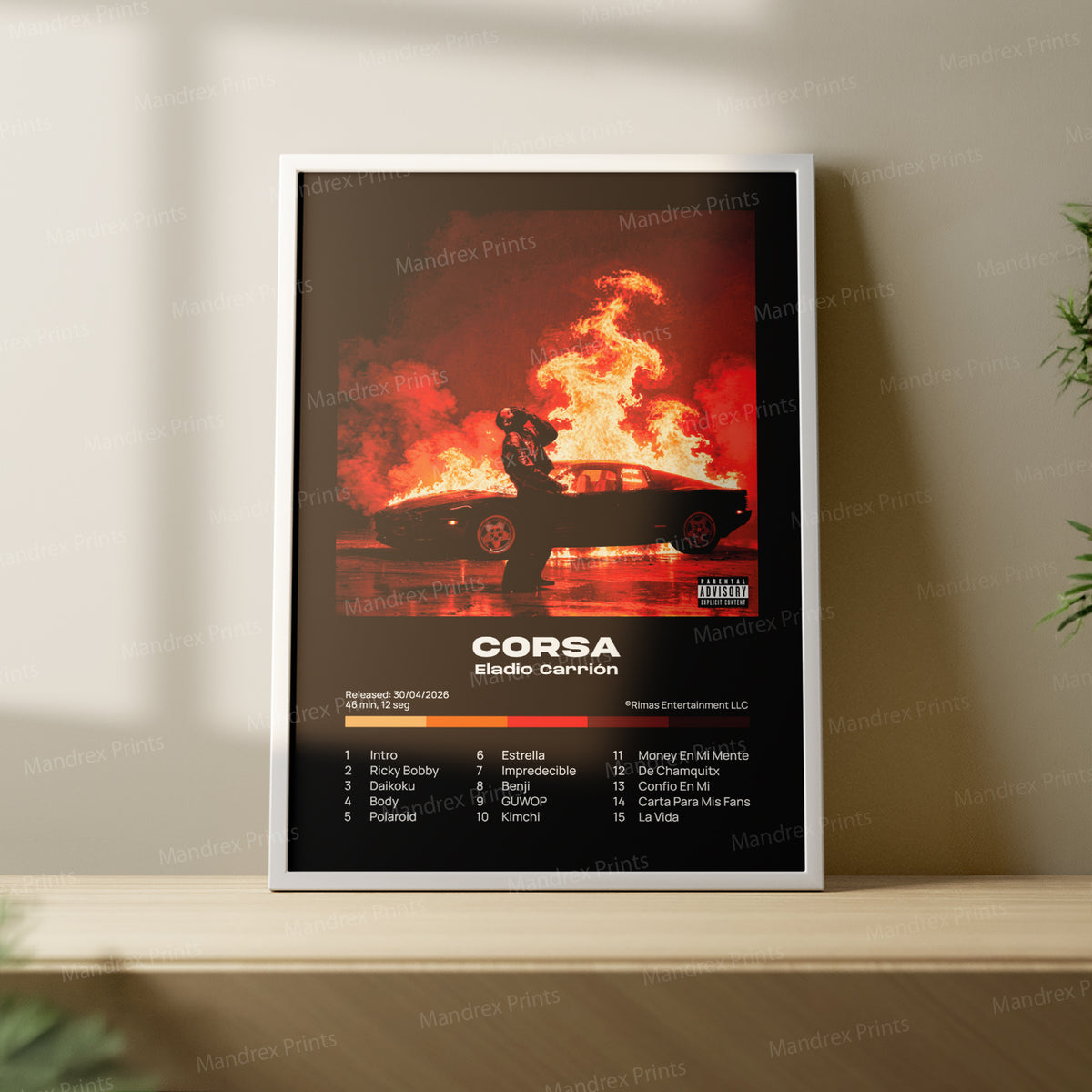Corsa – Póster Digital Eladio Carrion
