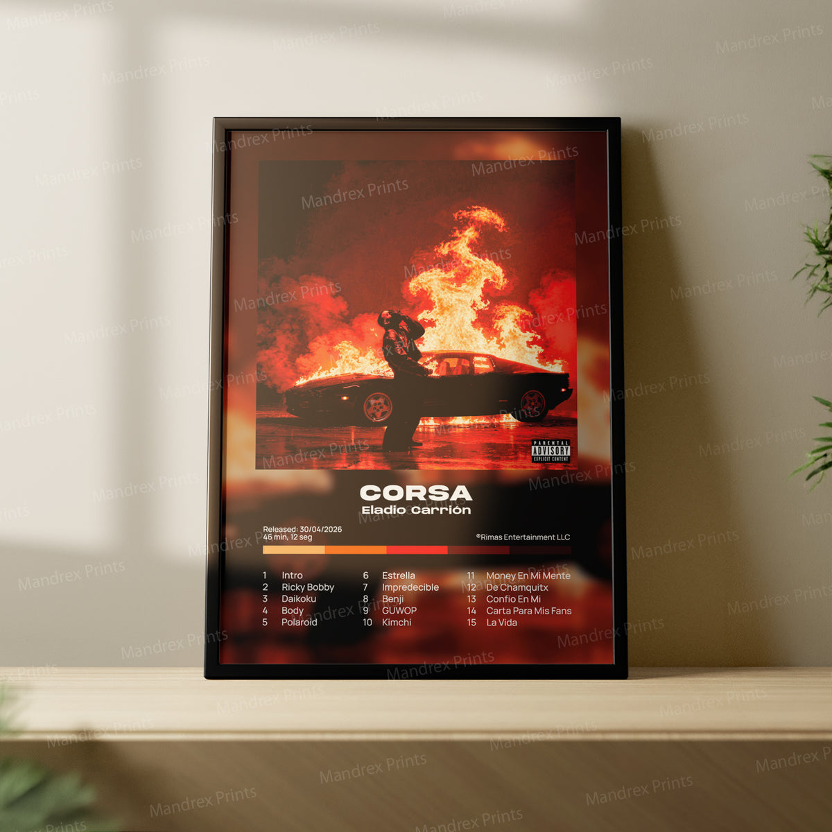 Corsa – Póster Digital Eladio Carrion