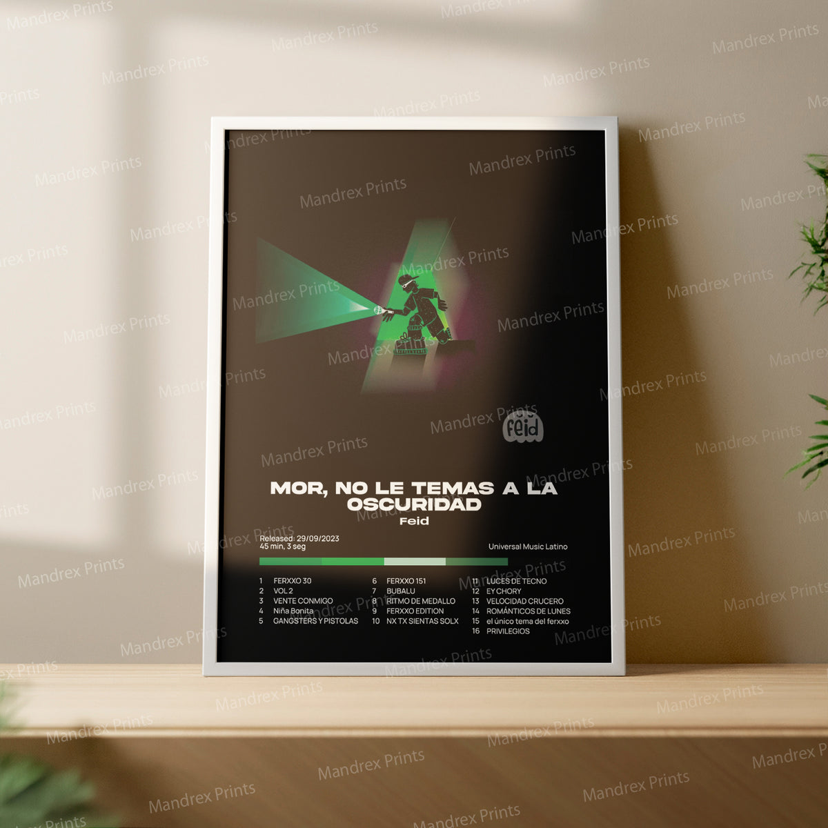Mor no le temas a la oscuridad – Póster Digital FEID