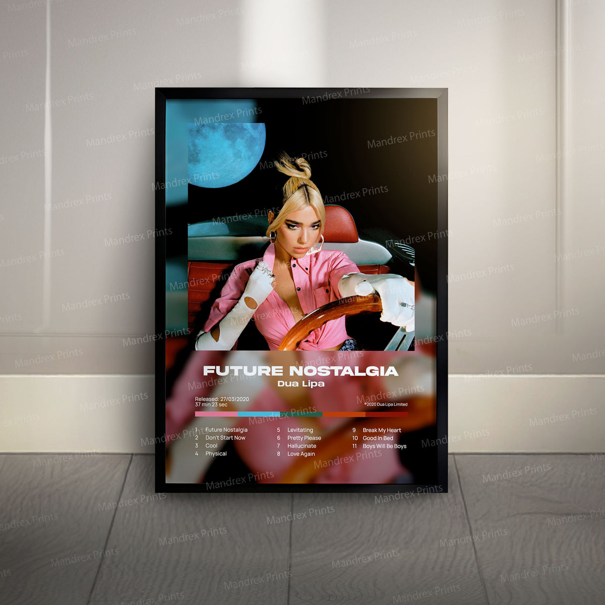 Future Nostalgia – Póster Digital Dua Lipa