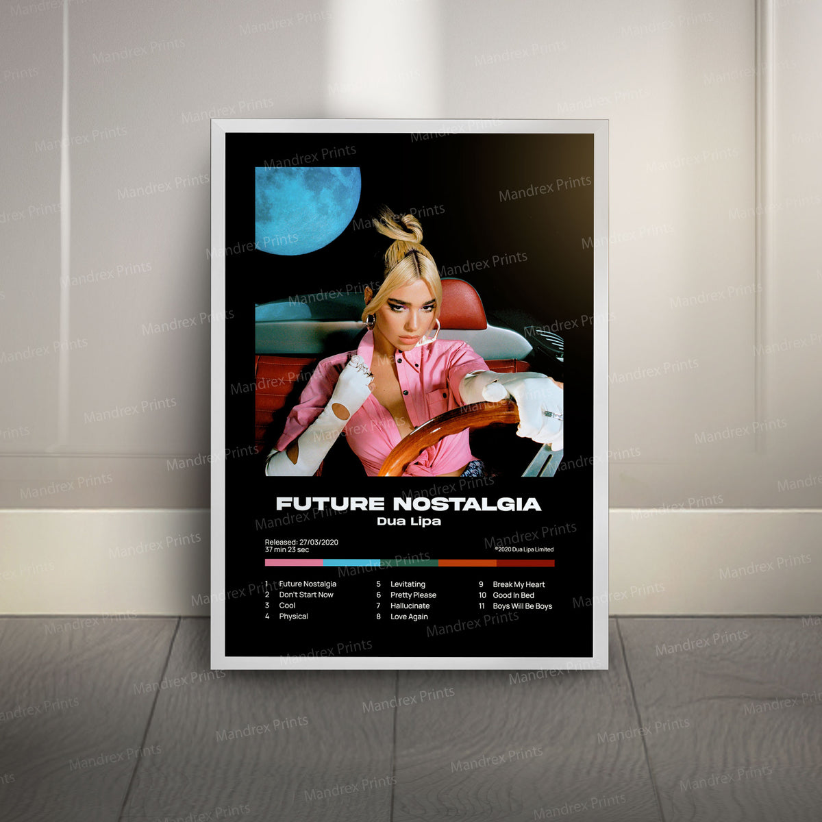 Future Nostalgia – Póster Digital Dua Lipa