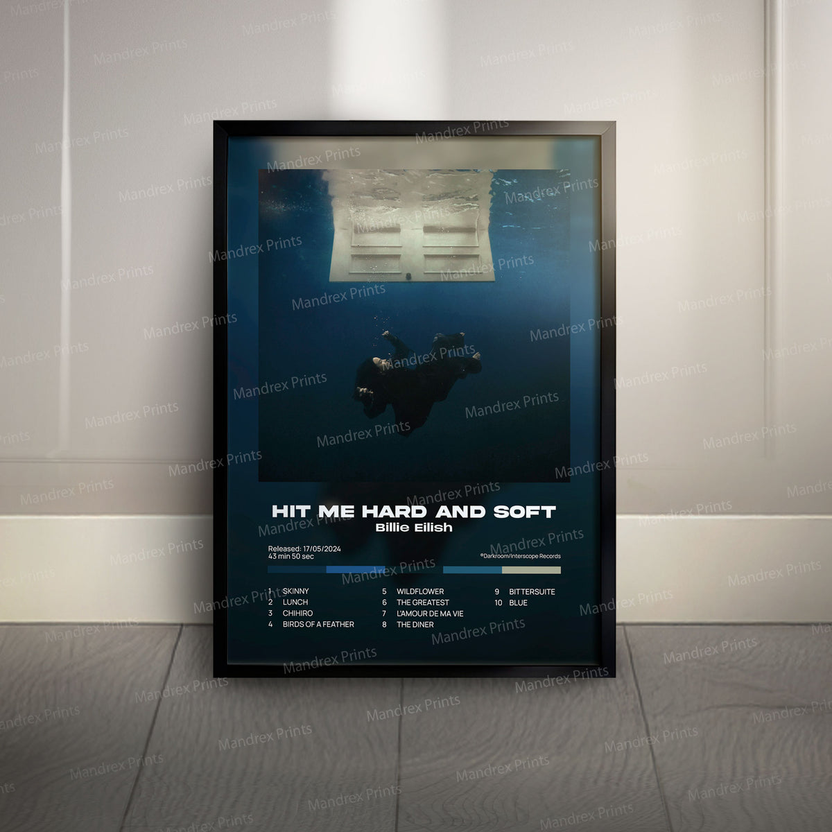Hit Me Hard And Soft – Póster Digital Billie Eilish
