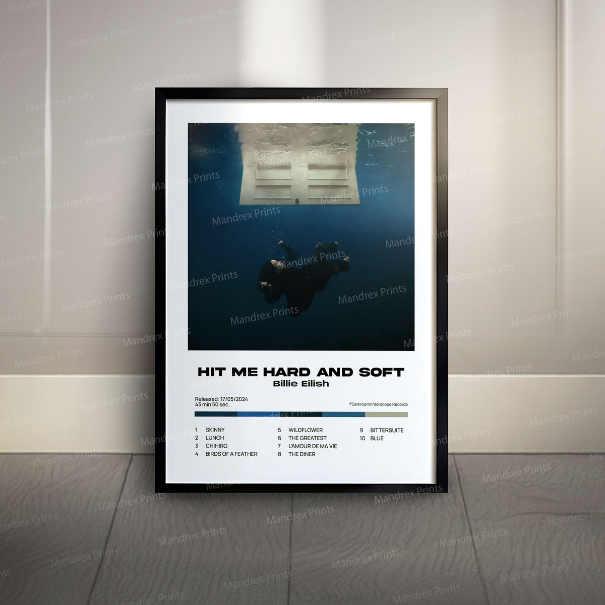 Hit Me Hard And Soft – Póster Digital Billie Eilish