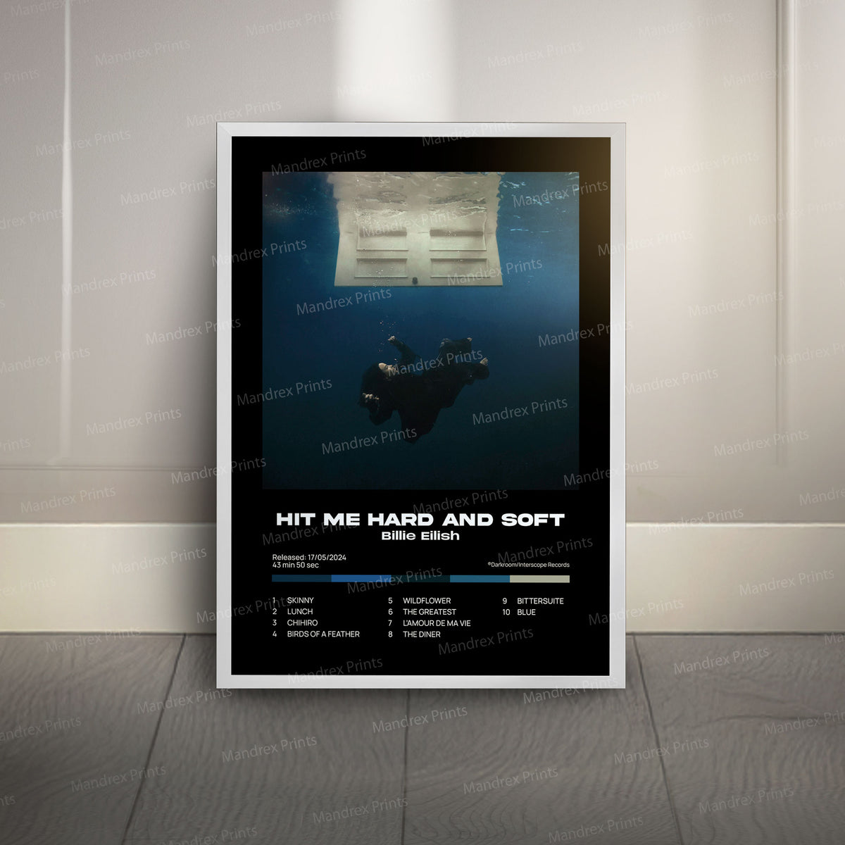 Hit Me Hard And Soft – Póster Digital Billie Eilish