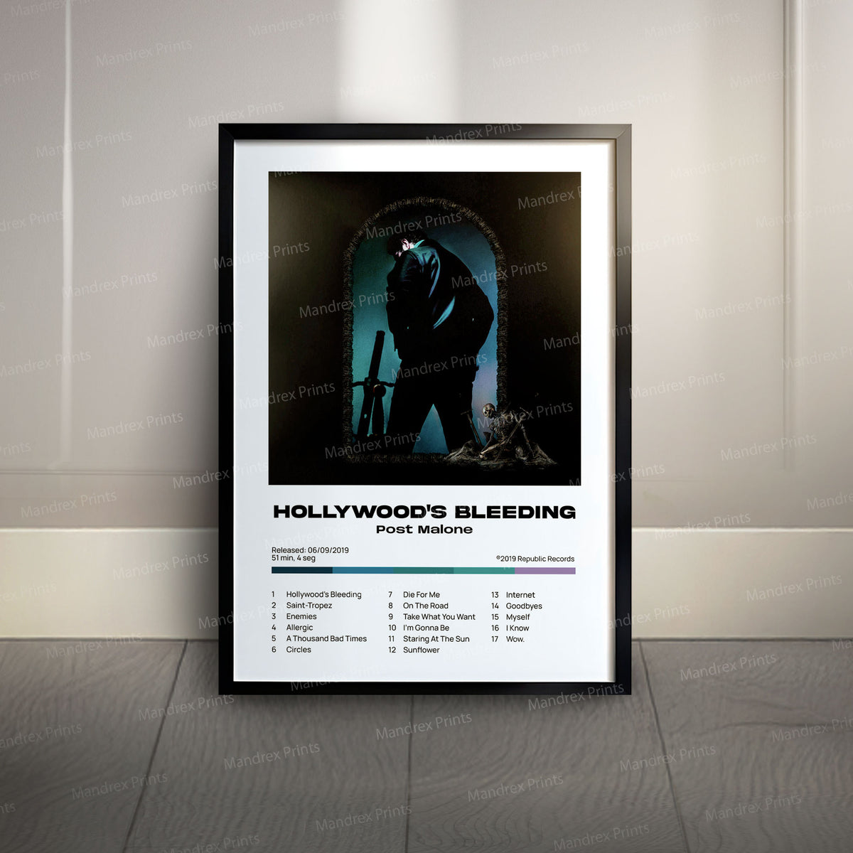 Hollywoods Bleeding – Póster Digital Post Malone