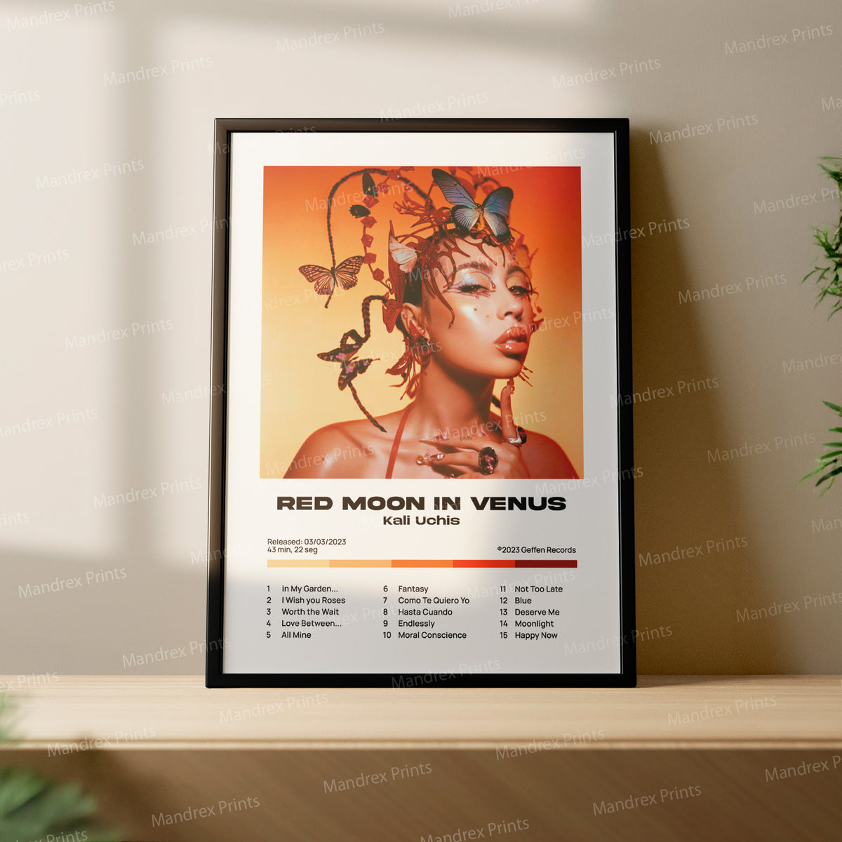 Red Moon In Venus – Póster Digital Kali Uchis