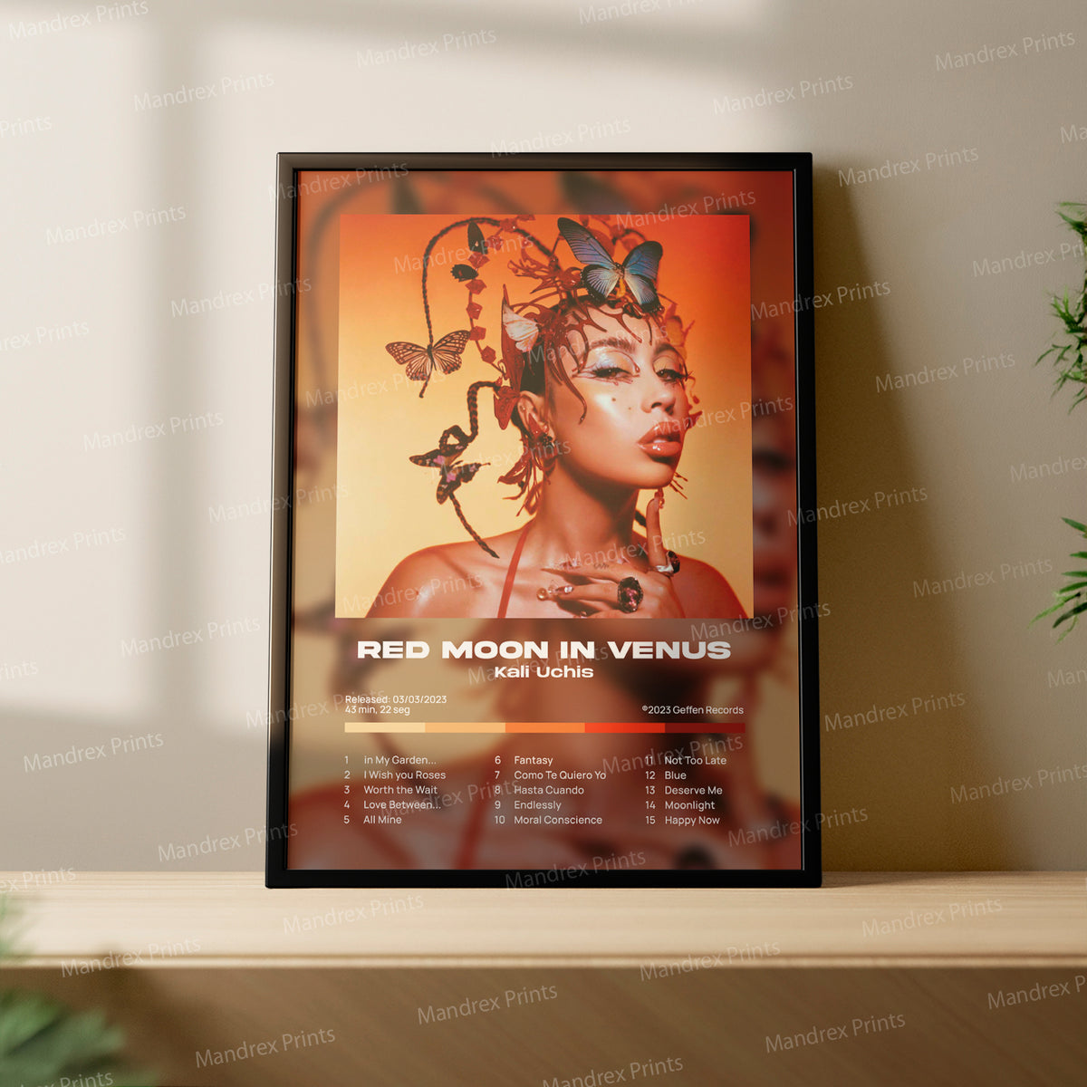 Red Moon In Venus – Póster Digital Kali Uchis