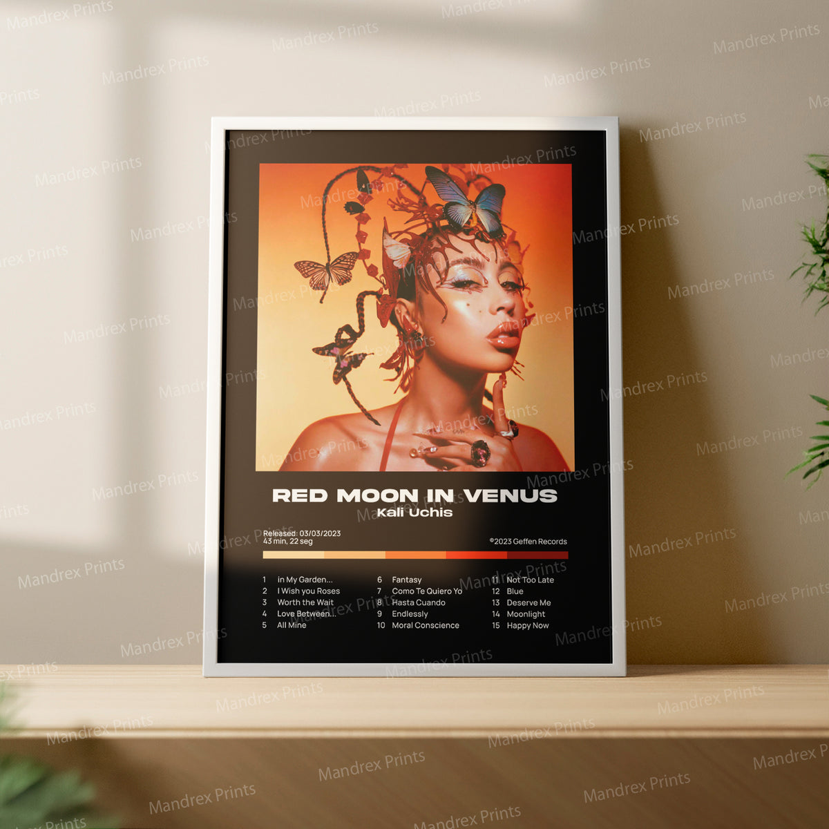 Red Moon In Venus – Póster Digital Kali Uchis