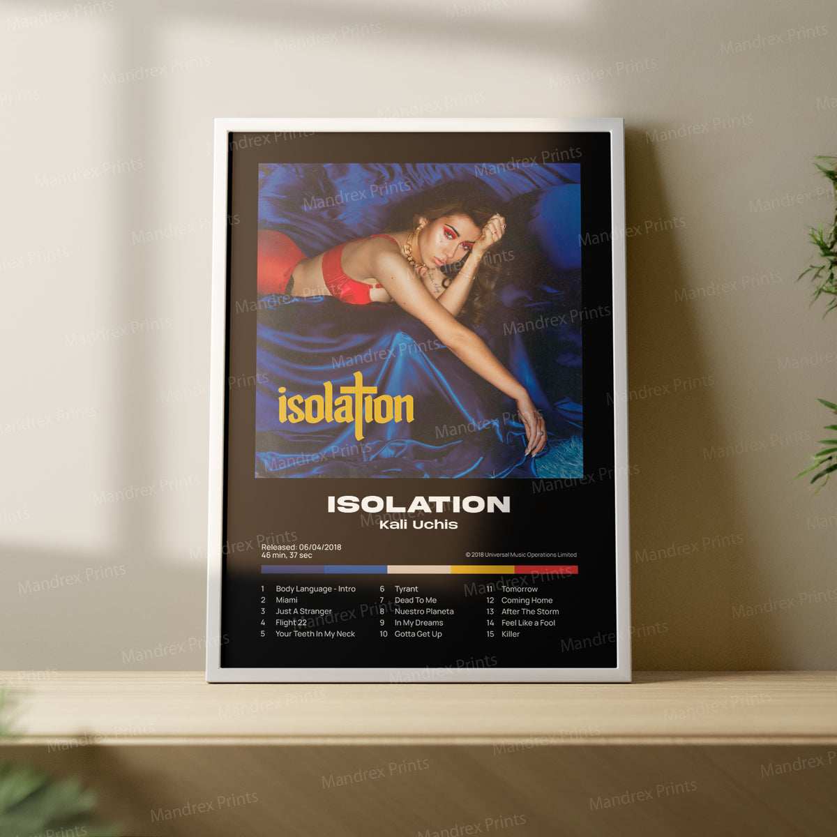 Isolation – Póster Digital Kali Uchis