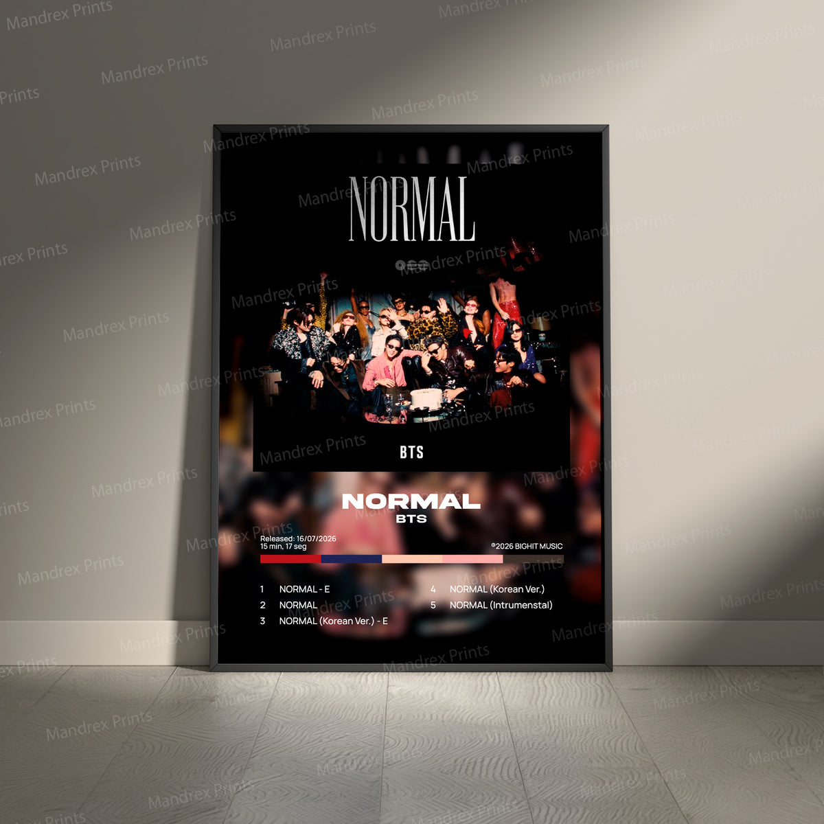 Normal – Póster Digital BTS