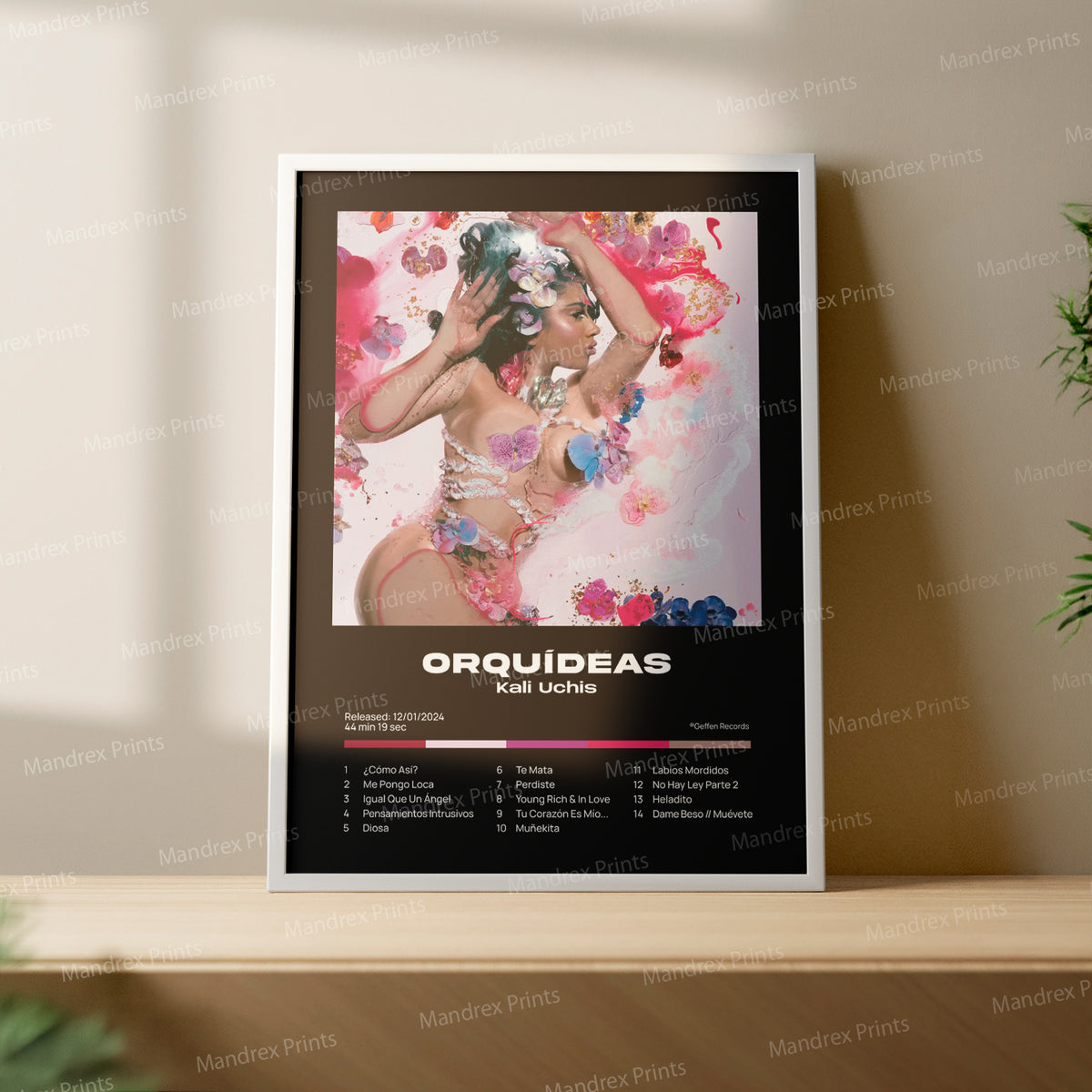 Orquideas – Póster Digital Kali Uchis