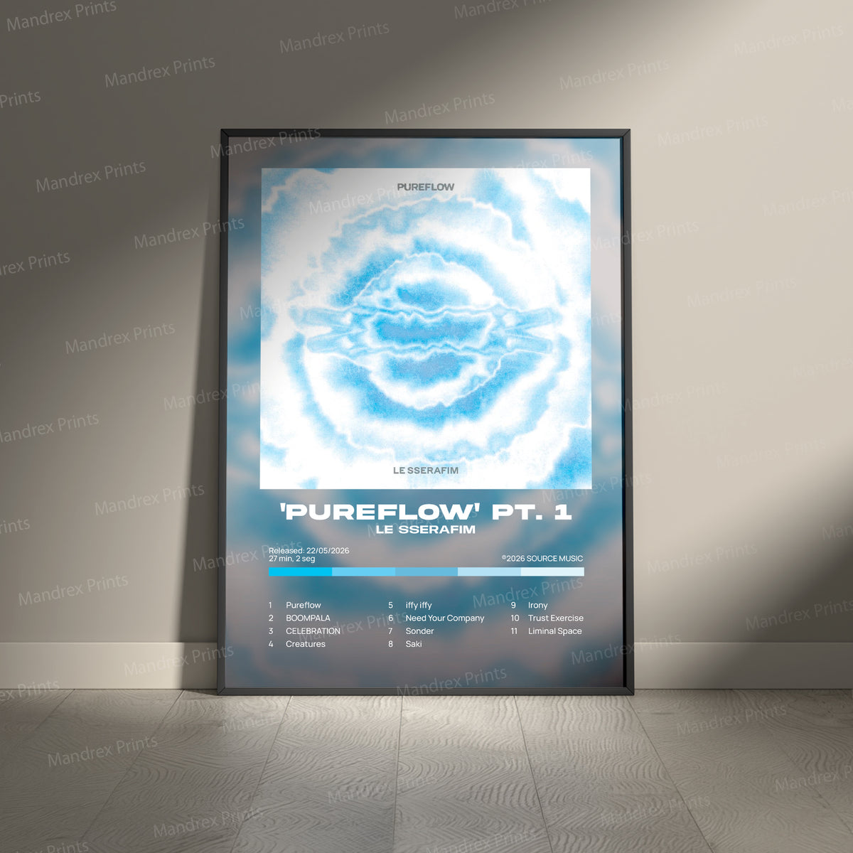 Pureflow – Póster Digital Le Sserafim