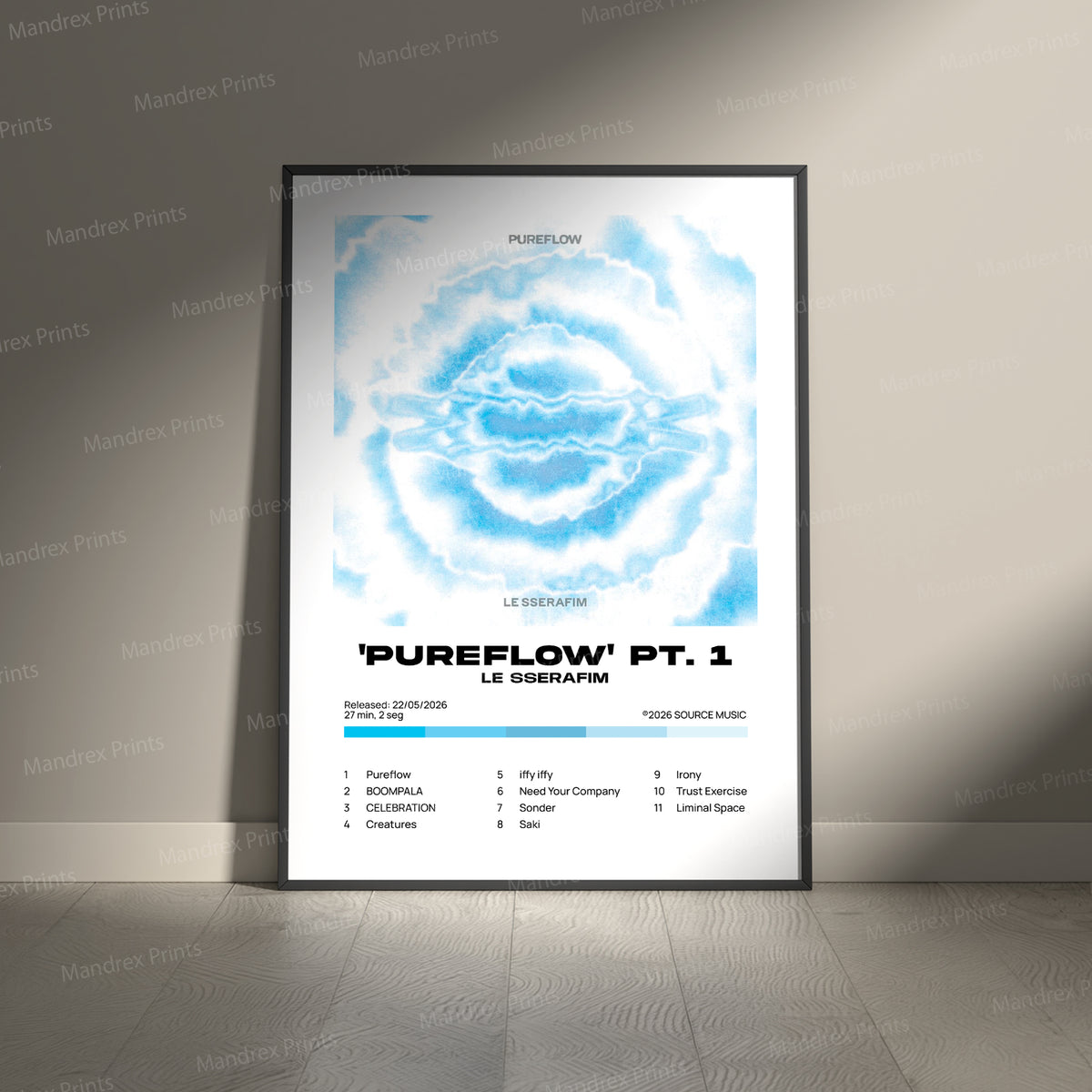 Pureflow – Póster Digital Le Sserafim