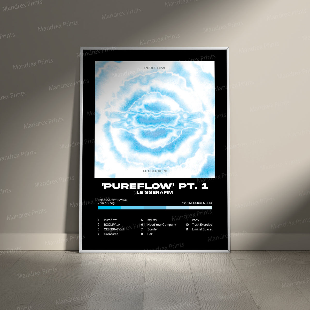 Pureflow – Póster Digital Le Sserafim