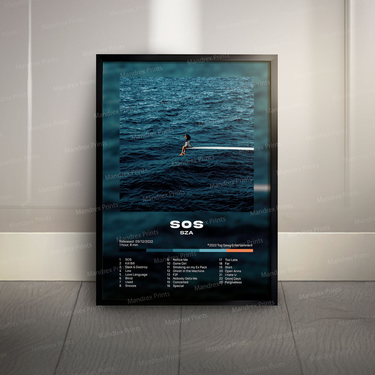 SOS  – Póster Digital SZA
