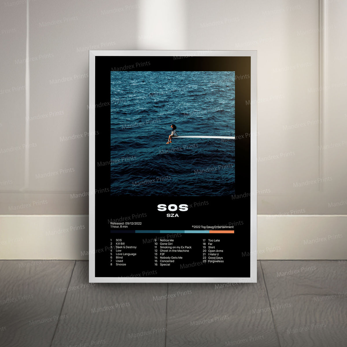 SOS  – Póster Digital SZA