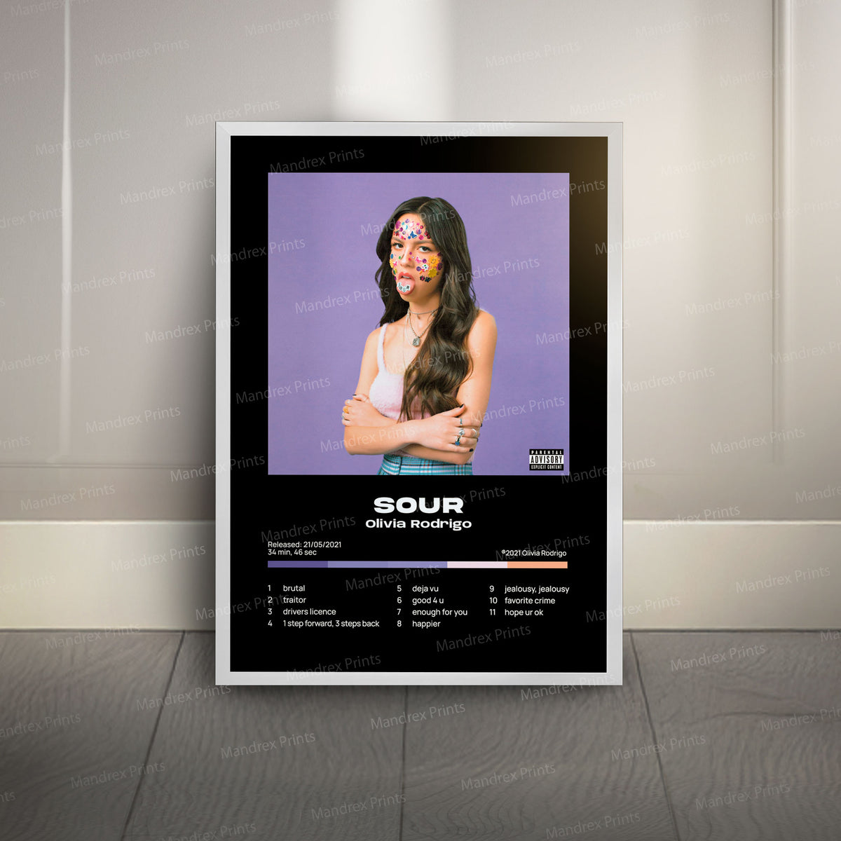 SOUR  – Póster Digital Olivia Rodrigo