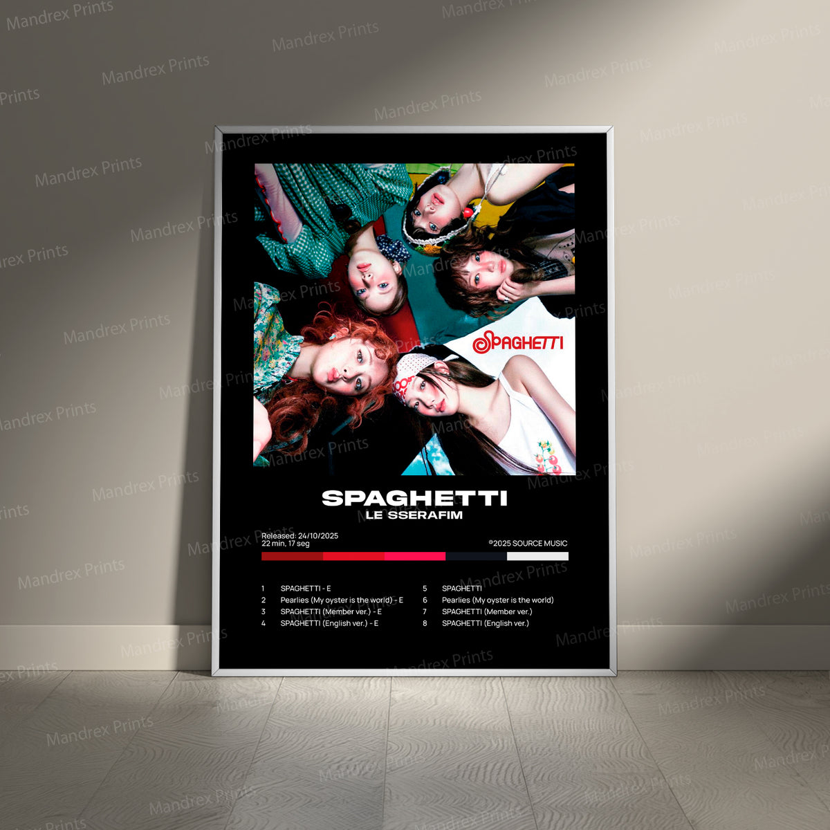 Spaghetti – Póster Digital Le Sserafim