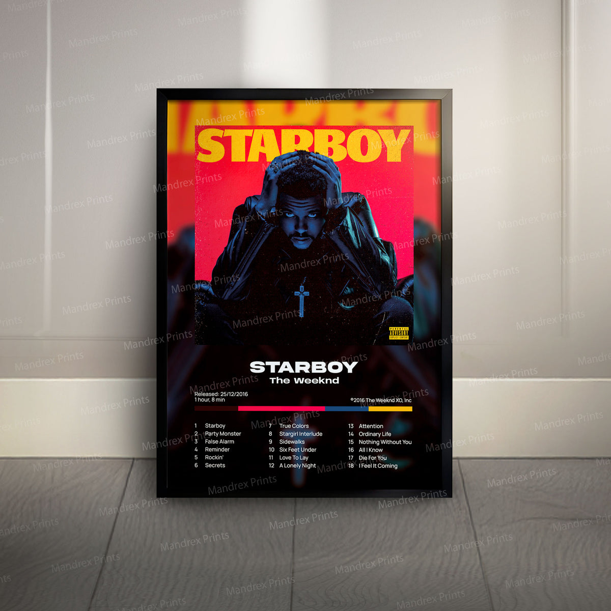 Starboy – Póster Digital The Weeknd
